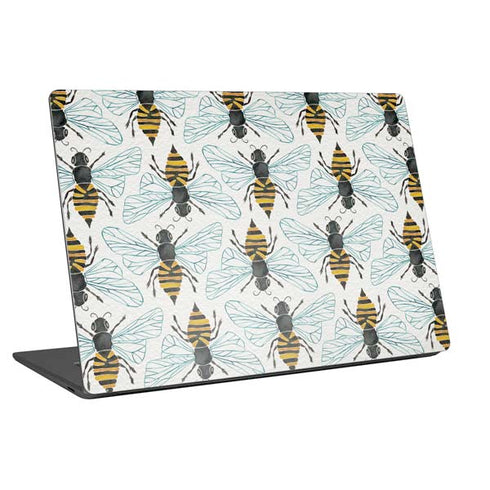 Cat Coq Honey Bee Universal Laptop 16in (13 x 9.4in) Skin